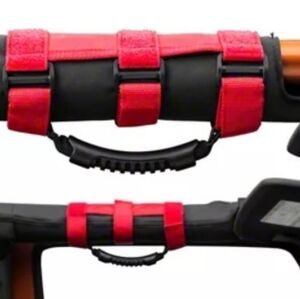 Jeep Grab Handles 2 Pack - Red And Black